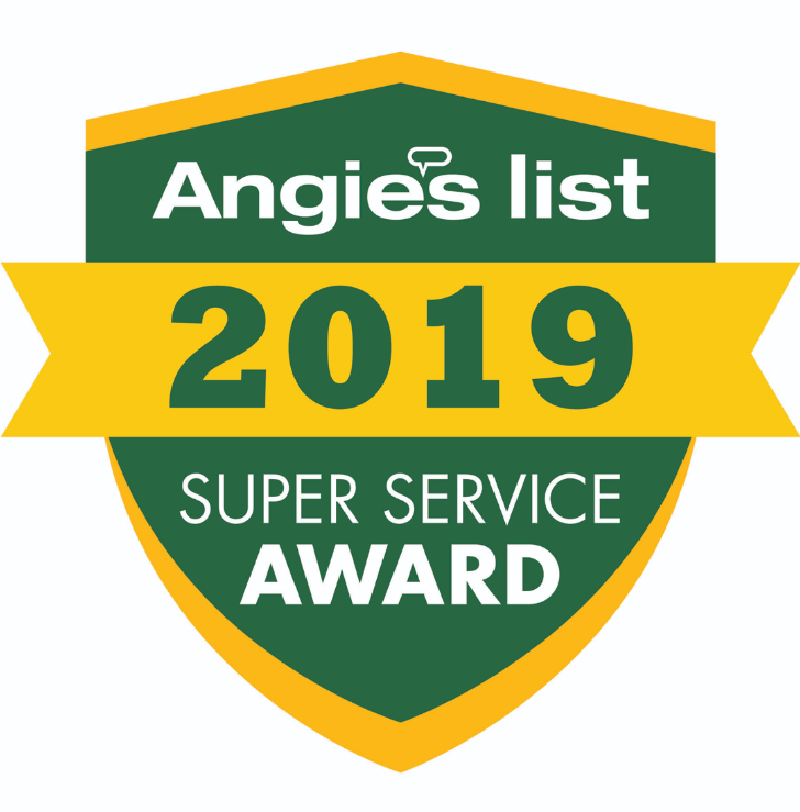 Angie's List 2019 Super Service Award logo