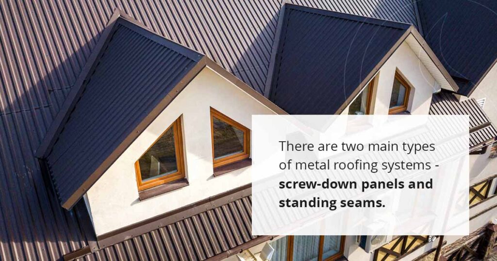 02 metal roofing types