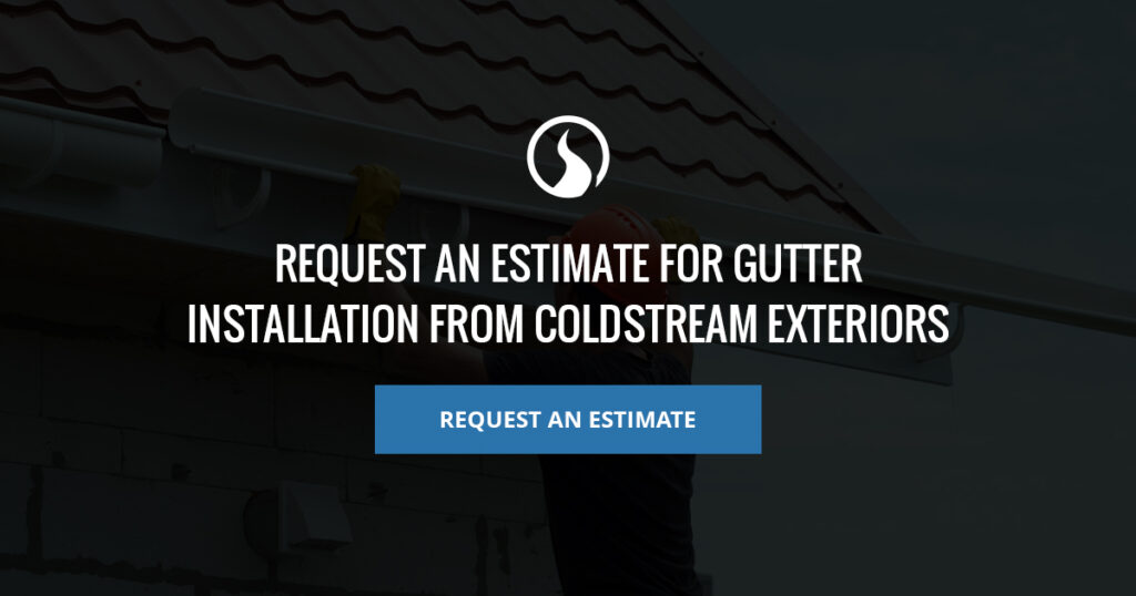 03 CTA request an estimate for gutter installation from coldstream exteriors
