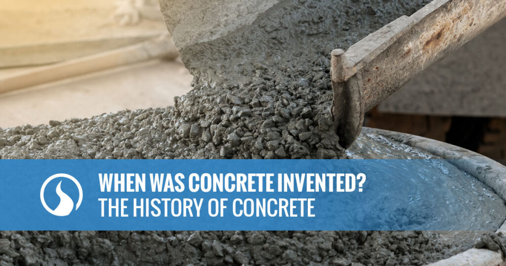 01 when was concrete invented