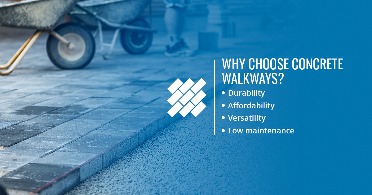 Why Choose Concrete Walkways?