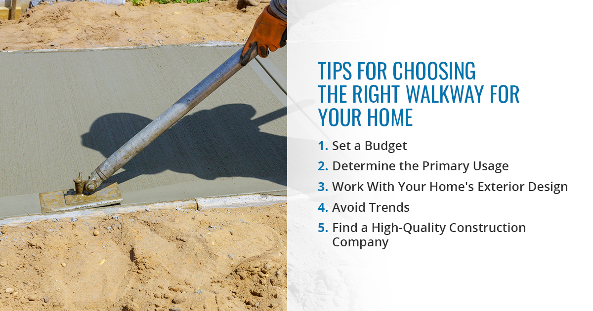 Tips for Choosing the Right Walkway for Your Home