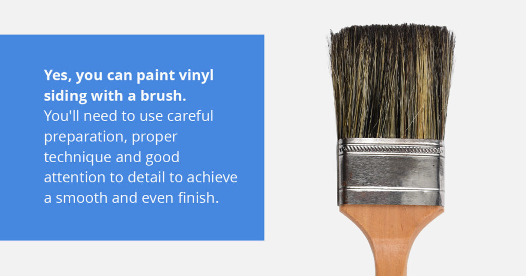 02 Can You Paint Vinyl Siding With a Brush