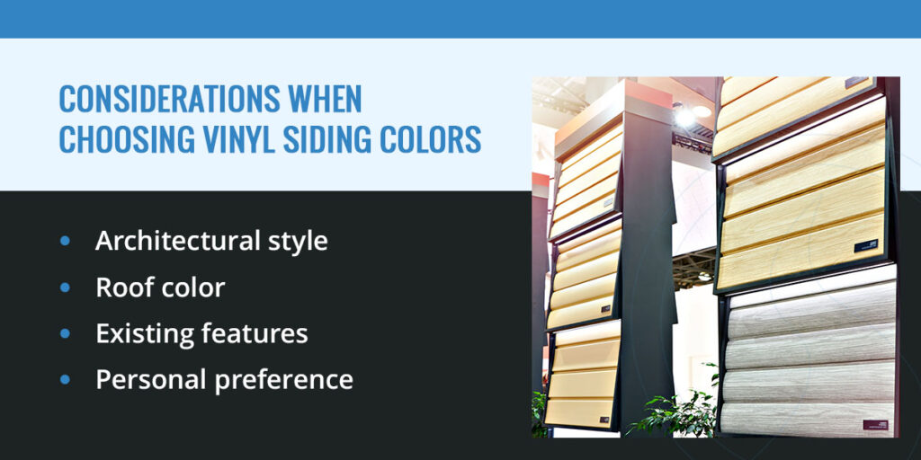 Considerations When Choosing Vinyl Siding Colors