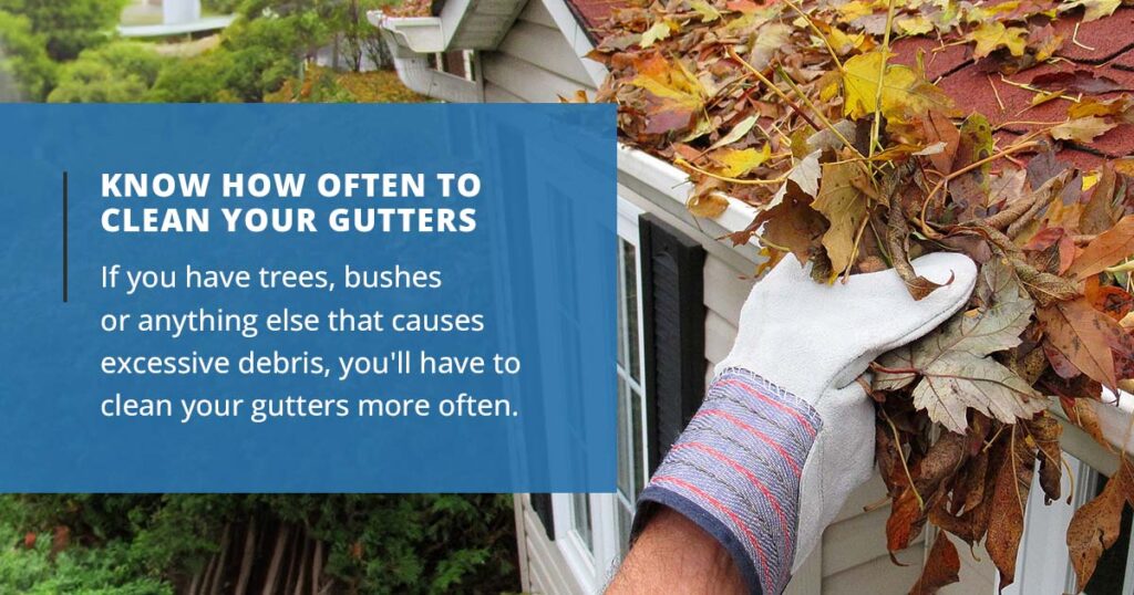 Know How Often to Clean Your Gutters